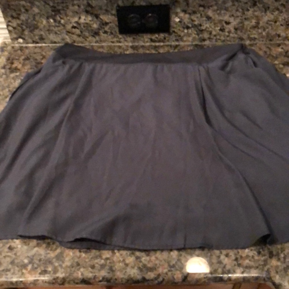 Navy skirt